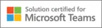 Recording Insights - Certified Solution for Microsoft Teams Microsoft-certified compliance recording solution for Teams